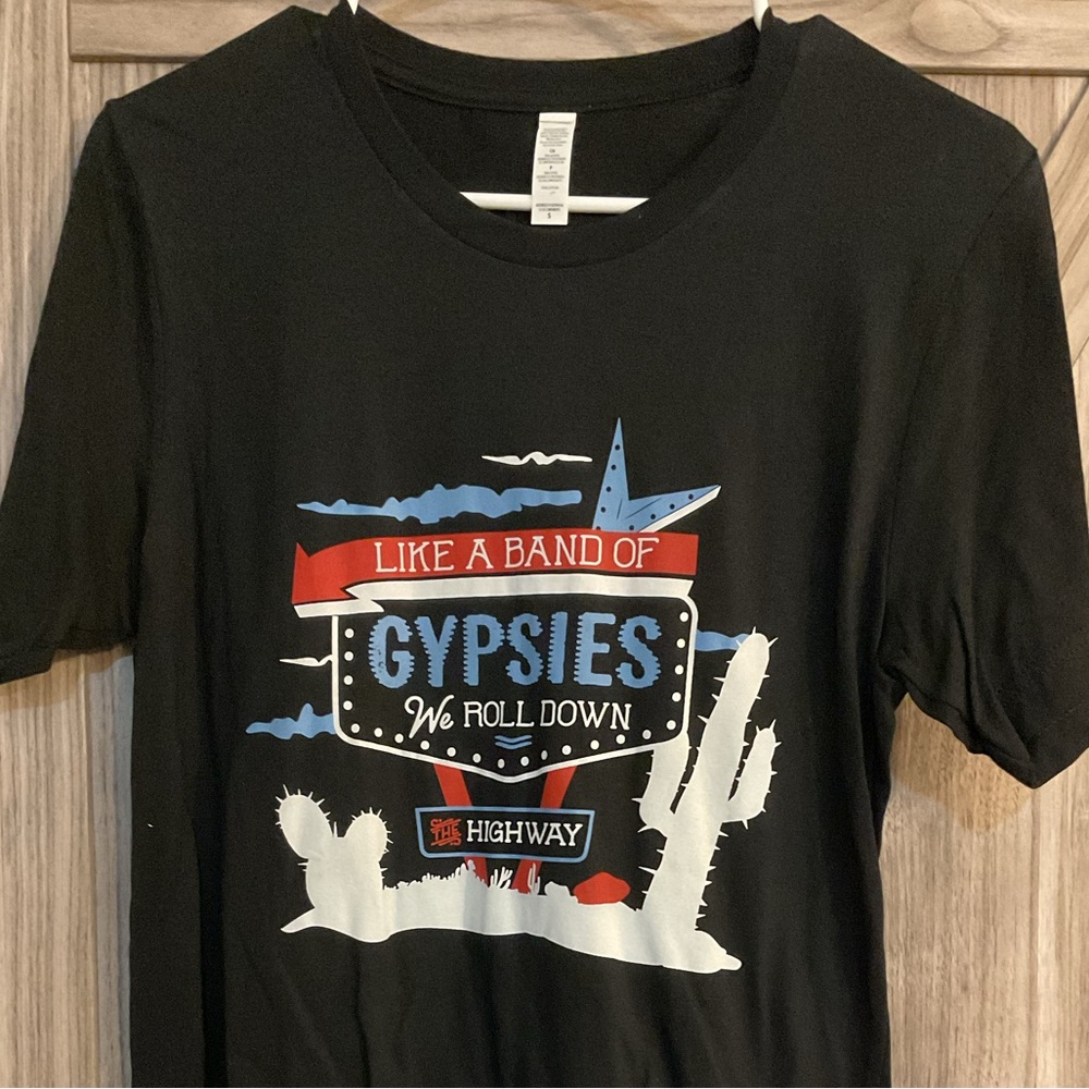 Black Graphic Tee -